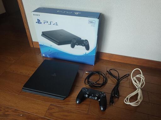 決まりました】PS4本体 500GB（CUH-2000A B01 Jet Black） - テレビゲーム