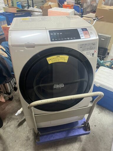【C-454】日立 ドラム式洗濯機 BD-SV110AL 2016年製 中古 激安 通電確認済