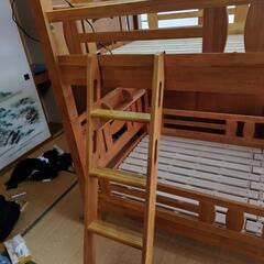 二段ベッド】 クリーニング済/配送可 管理番号12703