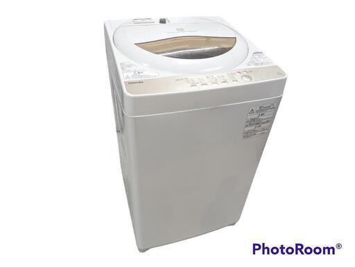 TOSHIBA　全自動電機洗濯機　AW-5G8　2019年製