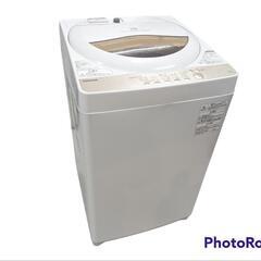 TOSHIBA　全自動電機洗濯機　AW-5G8　2019年製