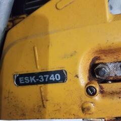 値下げします。RYOBI エンジンチェーンソー エンジン始動確認