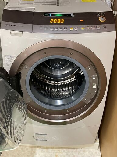 お値下げしました！SHARP シャープ ドラム式洗濯乾燥機 ES-Z200 ヒートポンプ式乾燥機 4月3日までのお取引き限定