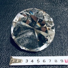 クリスタルガラス・置物・ダイヤモンドカット