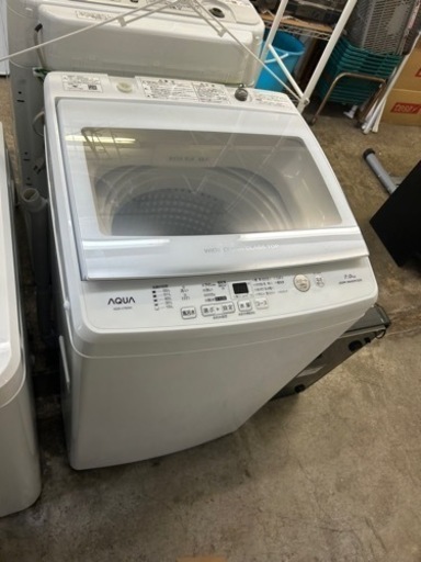 アクア】全自動洗濯機 7.0㎏ 2022年クリーニング済み 函館-