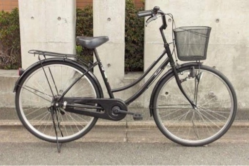 自転車　ブラック