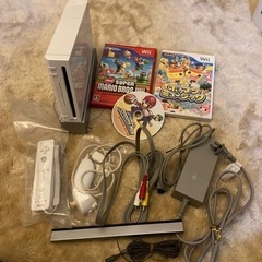 Wiiセット　値下げしました。カセット付きです