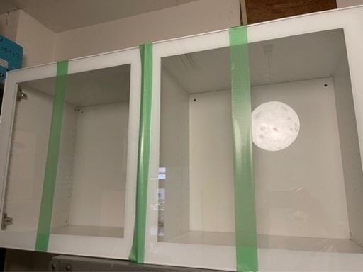 美品　IKEA 吊り戸棚　キャビネット　3点セット