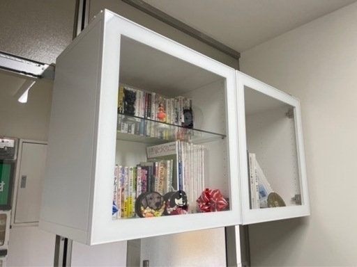 美品　IKEA 吊り戸棚　キャビネット　3点セット