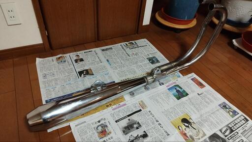 ホンダ　クラブマン　GB250　3型　純正マフラー　バイクパーツ