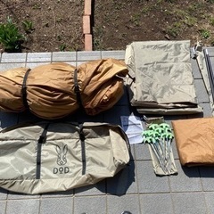 DOD キノコテント（ライトカーキ）インナーマットセット