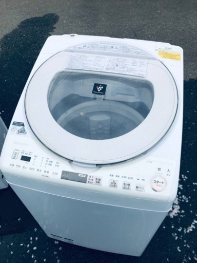 ET1115番⭐️8.0kg⭐️ SHARP電気洗濯乾燥機⭐️