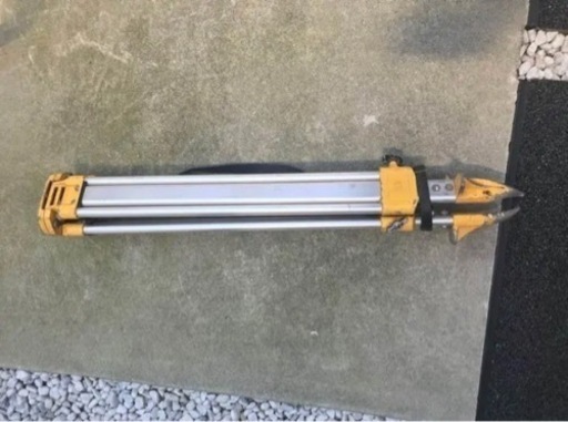 SKS 測量用アルミ三脚 平面 中古