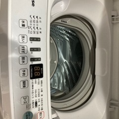 (取引終了)洗濯機 4.5kg 4000円 3月30日まで