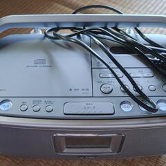 SONY CDラジオカセットレコーダー【お取引決定しました。】
