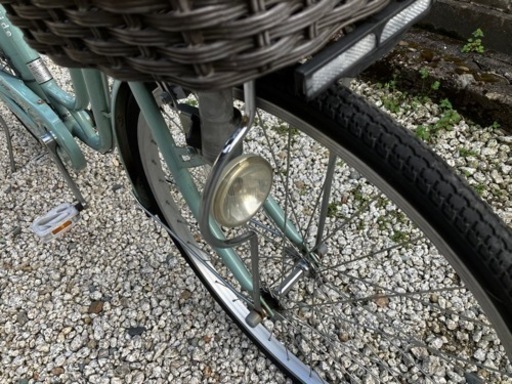 439、おしゃれママチャリ26インチ