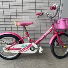 【お話中】幼児用自転車　子供用自転車　ピンク　あさひ自転車　16...