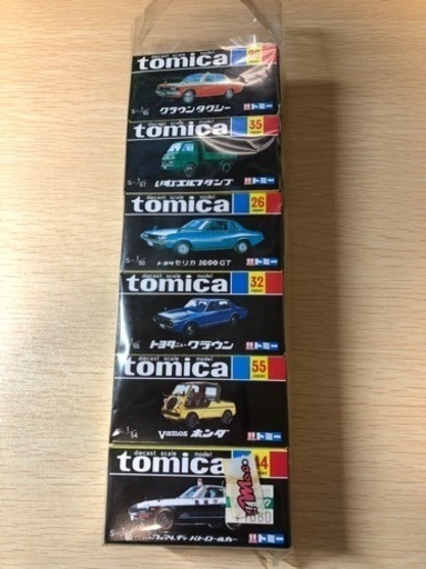 tomica ６台　未開封新品セット
