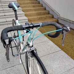 美品・良品】BIANCHI IMOLA クロモリ 2×10S（適正身長160～173cm程度）ビアンキ イモラ 発送不可（大阪） 美品・良品】BIANCHI IMOLA クロモリ 2×10S（適正身長160～173cm程度