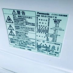 ✨2016年製✨1105番 パナソニック✨冷凍冷蔵庫✨NR-B178W-T‼️