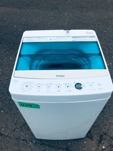 ✨2018年製✨1109番 ハイアール✨電気洗濯機✨JW-C45A‼️