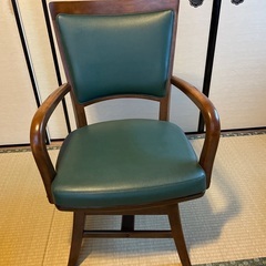 カリモクのクルクル回る椅子