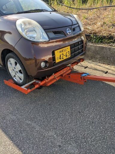不動車、事故車の移動に!