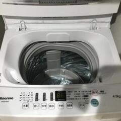 洗濯機 4.5kg Hisense
