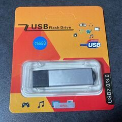 【ネット決済・配送可】送料無料！新品未開封　USBメモリ256GB