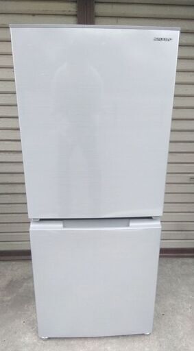 シャープ 2ドア冷凍冷蔵庫  SJ-D15G-S 152L 20年製 シルバー 配送無料