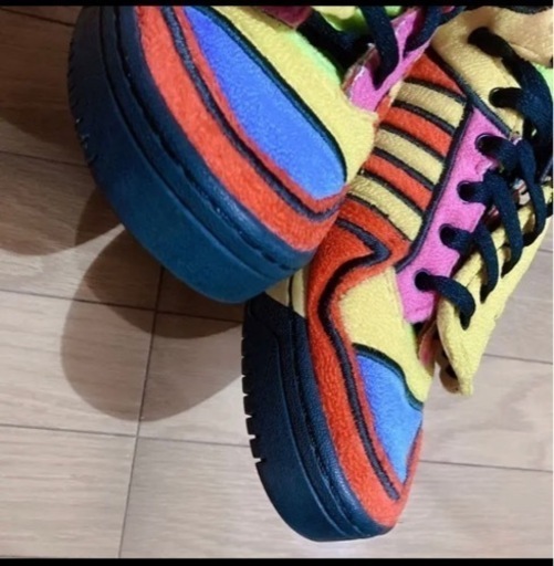 adidas ジェレミースコット ウイングス レインボー ホログラム　23cm adidas ジェレミースコット ウイングス レインボー ホログラム 23cm