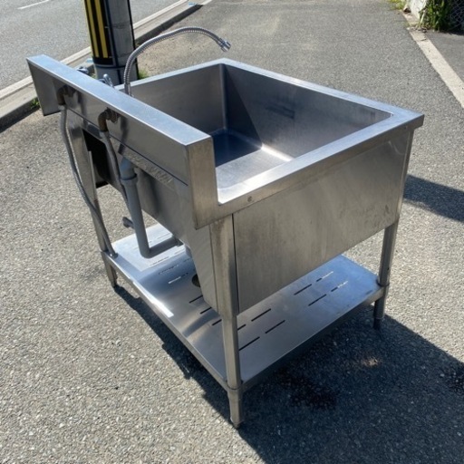☆中古品 1槽シンク 900x750x800 購入 厨房 厨房機器☆ 