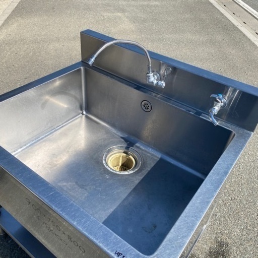 ☆中古品 1槽シンク 900x750x800 厨房 厨房機器☆