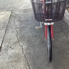 17 ヤマハ新機種電動アシスト自転車pas26インチレッドボディー