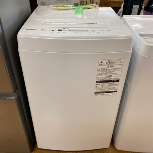 洗剤別入れ対応‎ 18年製 TOSHIBA 洗濯機 4.5kg