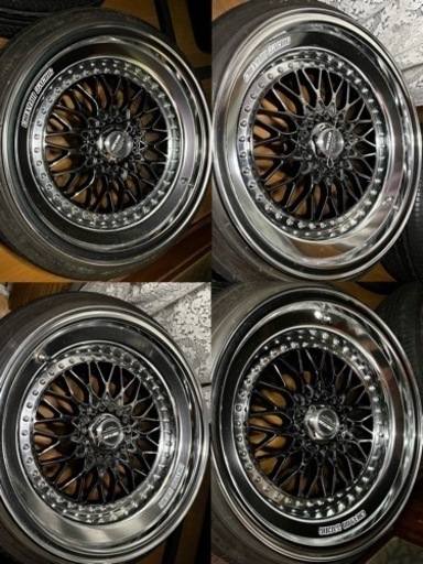 タイヤ、ホイール シェブロンレーシングm2 10j 4本セット 18インチ 深リム