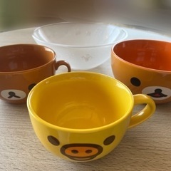 【取引決定】食器セット　リラックマ　キティちゃん　耐熱皿
