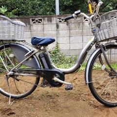 【受け渡し完了】防犯登録　ラスト車両1台のみ!!!　他すべて完売となりました!!!!すぐ乗れます。説明書あり・譲渡証明書発行・態良好の電動自転車!!!