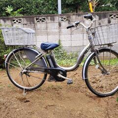 【受け渡し完了】防犯登録　ラスト車両1台のみ!!!　他すべて完売となりました!!!!すぐ乗れます。説明書あり・譲渡証明書発行・態良好の電動自転車!!!