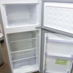 西岡店 冷蔵庫 118L 2016年製 シャープ SJ-H12Y シルバー 2ドア 100Lクラス