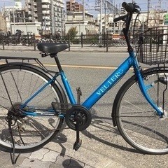 ♪ジモティー特価♪新生活応援！！シマノ外装6段変速・自動点灯LED 
