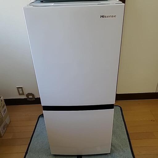 2021年製の冷蔵庫と洗濯機（取説有り）、2019年製の電子レンジの3点