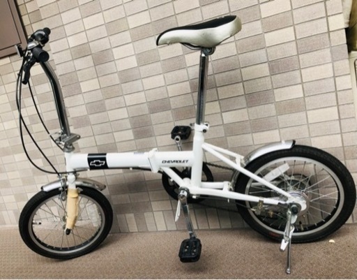 シボレー　6段変速　16インチ折りたたみ自転車