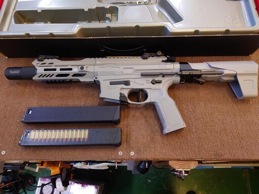 【愛品倶楽部柏店】ICS 電動ガン　SXP-MARS　PDW9　SSS,Ⅱ　アーバングレイ