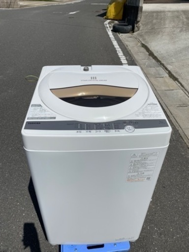 愛知近郊配送無料　TOSHIBA  5kg 洗濯機　AW-5GA1 2021年製