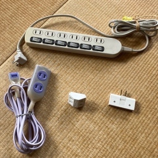 延長コード　電源タップ　他