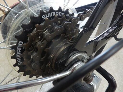 折りたたみ 自転車 20インチ 黒 6段切替 グラフィス GRAPHIS GR-209