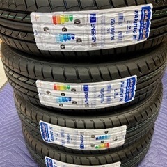 「商談中」㉖155/65R14 新品タイヤ4本と美品中古ホイールとナット付き