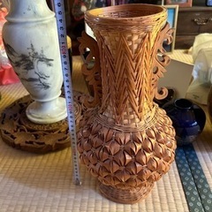 木製の壺