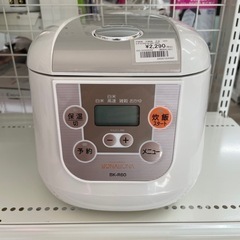 【中古】炊飯器3.5号炊きC.C.B/BK-R60-WH/2019年製